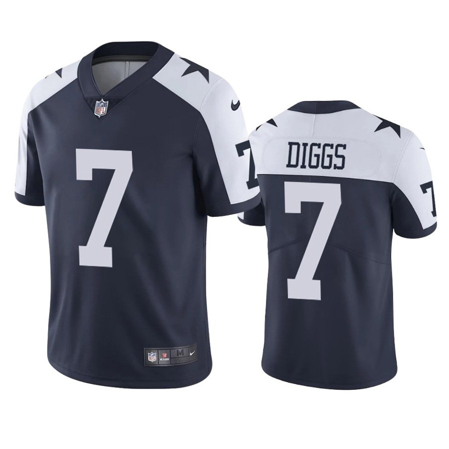Men Dallas Cowboys #7 Trevon Diggs Blue Vapor Limited Football NFL Jersey Stitched->los angeles chargers->NFL Jersey